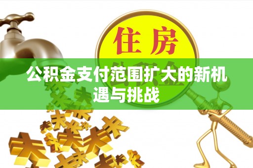 湾仔区公积金支付范围扩大的新机遇与挑战